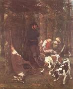 Gustave Courbet Die Beute oil painting artist